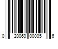 Barcode Image for UPC code 020069000056