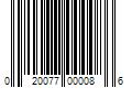 Barcode Image for UPC code 020077000086