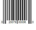 Barcode Image for UPC code 020079000060