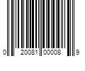 Barcode Image for UPC code 020081000089