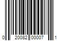 Barcode Image for UPC code 020082000071