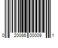 Barcode Image for UPC code 020086000091