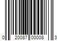 Barcode Image for UPC code 020087000083