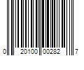 Barcode Image for UPC code 020100002827