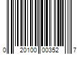 Barcode Image for UPC code 020100003527