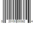 Barcode Image for UPC code 020100003824