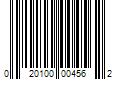 Barcode Image for UPC code 020100004562