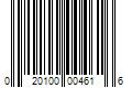 Barcode Image for UPC code 020100004616