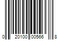 Barcode Image for UPC code 020100005668