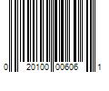 Barcode Image for UPC code 020100006061