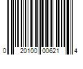 Barcode Image for UPC code 020100006214