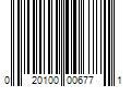 Barcode Image for UPC code 020100006771