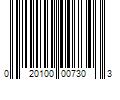 Barcode Image for UPC code 020100007303