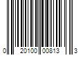 Barcode Image for UPC code 020100008133