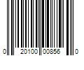 Barcode Image for UPC code 020100008560