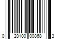 Barcode Image for UPC code 020100008683