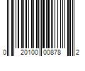 Barcode Image for UPC code 020100008782