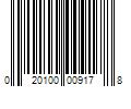 Barcode Image for UPC code 020100009178