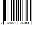 Barcode Image for UPC code 0201004003565