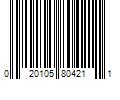 Barcode Image for UPC code 020105804211