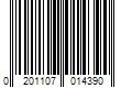 Barcode Image for UPC code 0201107014390