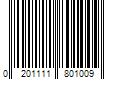 Barcode Image for UPC code 02011118010025