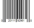 Barcode Image for UPC code 020111929618