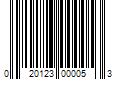 Barcode Image for UPC code 020123000053