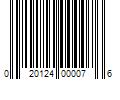 Barcode Image for UPC code 020124000076