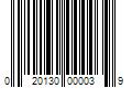 Barcode Image for UPC code 020130000039