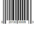 Barcode Image for UPC code 020130000053. Product Name: 