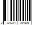 Barcode Image for UPC code 0201314804999