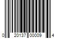 Barcode Image for UPC code 020137000094