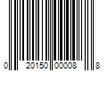 Barcode Image for UPC code 020150000088