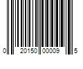 Barcode Image for UPC code 020150000095