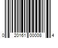 Barcode Image for UPC code 020161000084