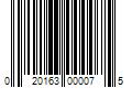 Barcode Image for UPC code 020163000075