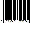 Barcode Image for UPC code 0201642070264