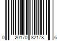 Barcode Image for UPC code 020170821786