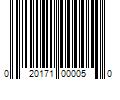 Barcode Image for UPC code 020171000050