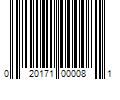 Barcode Image for UPC code 020171000081