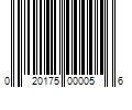 Barcode Image for UPC code 020175000056