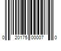 Barcode Image for UPC code 020175000070