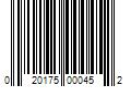 Barcode Image for UPC code 020175000452