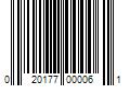 Barcode Image for UPC code 020177000061