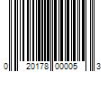 Barcode Image for UPC code 020178000053