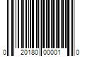 Barcode Image for UPC code 020180000010