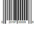 Barcode Image for UPC code 020197000096