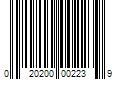 Barcode Image for UPC code 020200002239