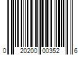 Barcode Image for UPC code 020200003526